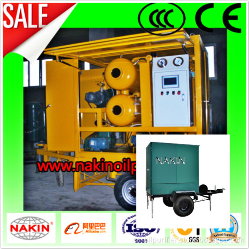 Trailer-Shape Transformer Oil Separation Machine